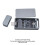 Case per SSD M.2 2230 NVME/ USB3.2 Tipo C 10 Gbps, Case per Disco Rigido Esterno A Doppio Protocollo 2