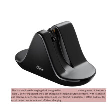Charging Dock for Meta Glasses Portable Travel Charger Station Type-C Adapter with LED Indicator