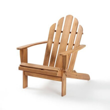 Faltbarer Adirondack-Gartenstuhl aus FSC-Akazienholz - MALO - Naturholz - 69 x 93 x H.87 cm