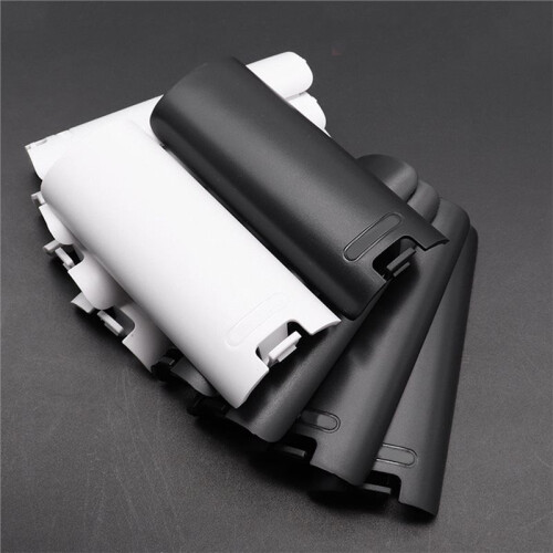 10PCS Battery Cover Replacement Pack for   Remote Controller Back Door for Right Hand Controllers Black 2