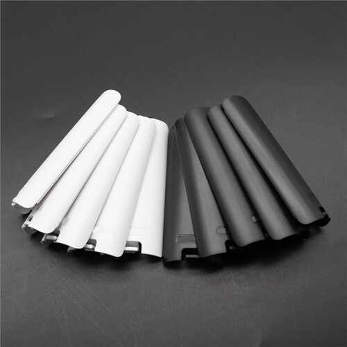 10PCS Battery Cover Replacement Pack for   Remote Controller Back Door for Right Hand Controllers Black