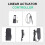 Electric Linear Actuator Controller, Wireless Wired 1 to 2 Remote Controller Kit for Motor/Linear Actuators ,US Plug 2