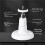 Adjustable Wall Mount Bracket for Ring Indoor Cam/Stick  Cam 360 Rotation Indoor/Outdoor Use Black 3