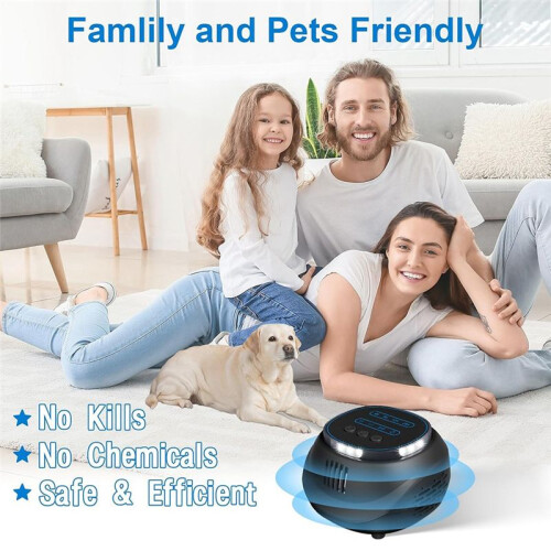 Mouse Repellent, Ultrasonic Repeller, Multi-Mode Rodent Repellent with Timer Function, Insect Indoor Repellent