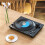 Vinyl Record Weight Stabilizer Disc Balanced Clamp for Turntable LP Record Player Accessories Silver 5