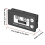 LCD Liquid Crystal 8-100V Voltmeter Battery Car Power Detection Digital Lithium Battery Capacity Display Module,A 6