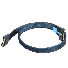Anti-Slash Insertion PCIe MCIO 5.0 8I to Slimline SAS 4.0 SFF-8654 8i 74P PCI-E Adapter Cable 80cm