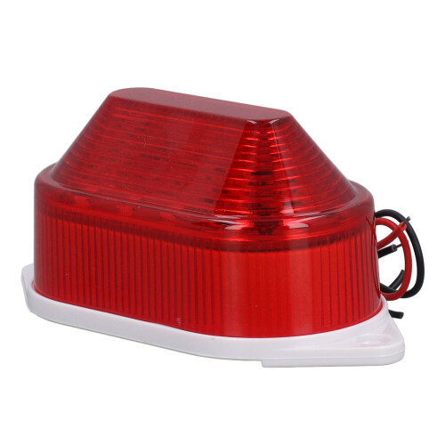 DC12V Sirène stroboscopique d'alarme 360 étanche 108dB 2