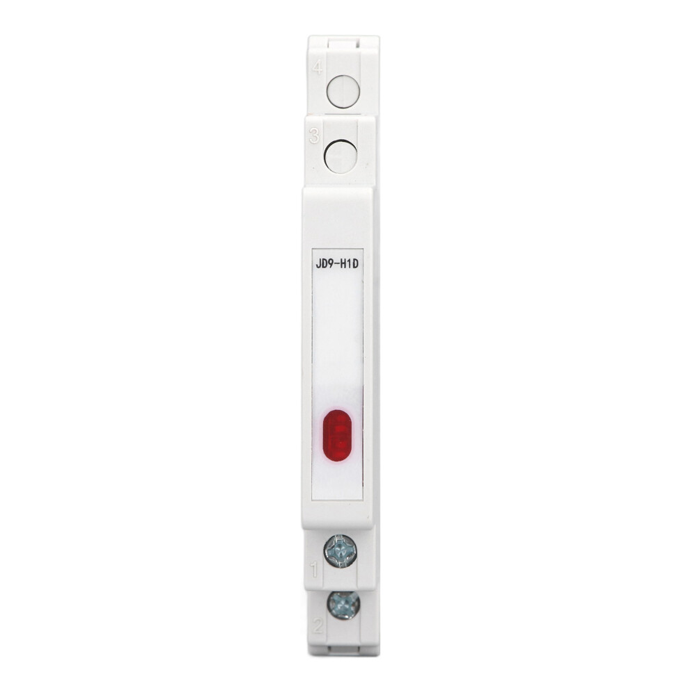 230V Led Indicator Light For Din Rail Ac/Dc Modular Mount Jd9-H1d Telecom 7671386055866
