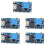 5Pcs 2A - MT3608 Step  Boost Module with Micro-USB, Step  Boost Converter Power Supply Voltage Regulator 1