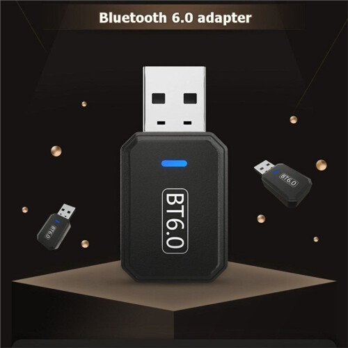 6.0 Adapter for PC USB  Dongle Receiver Transmitter for Desktop Laptop Speaker Plug and 2