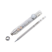 SH72 Lötkolben 65 W 12 - 24 V 220 - 400 C Einstellbare Temperatur SH72-BC2 Schweißwerkzeug Nicht T12 Transparent Weiß