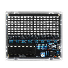 DIY Sound Control LED Music Electronic Kits Audio Frequency Display PCB Soldering Project Practice DIY Electronic Kit