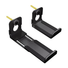 2PCS Speaker Wall Mount Floating Rack for Heavy Duty Center Channel,Surround Sound Enhancements Speaker Hangers Holder