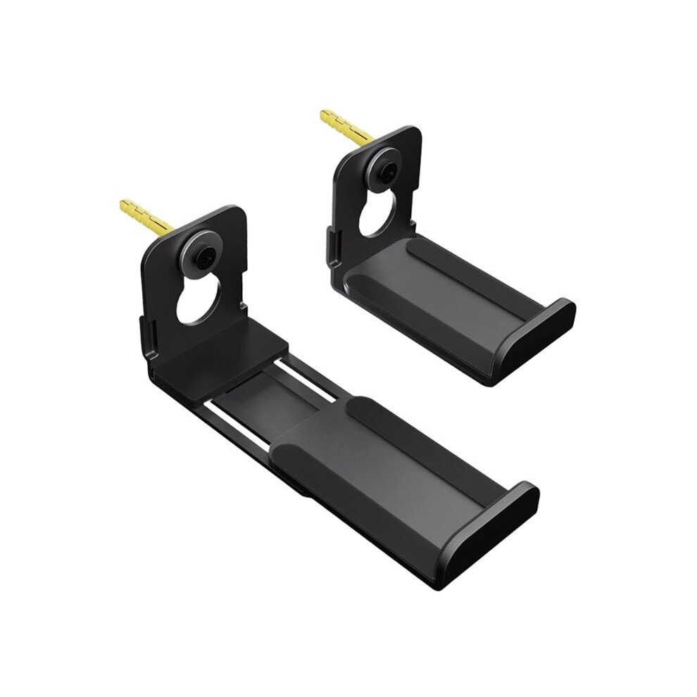 2Pcs Speaker Wall Mount Floating Rack For Heavy Duty Center Channel,Surround Sound Enhancements Speaker Hangers Holder 6033318323855