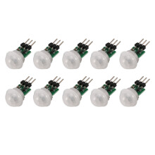 10 Stuks AM312 Menselijke Sensormodule IR Pyro-Elektrische Infrarood PIR Bewegingssensor Detectormodules 2.7V Tot 12V
