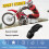 Plastic Front Wheel for  Protector for  CRF50 Dirt Pit Bike (Black) 5