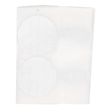 Coperchi in alluminio per caffè, diametro 62 mm / 2,4 in, 100 pezzi - Argento