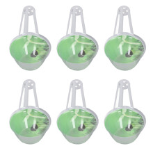 Kit di Vasi Idroponici con Cestini e Cupole, Plastica, 4,4x6,5cm