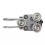 CW Morse Key Double Paddle Code Keyer in Aluminium Alloy for Practise Beginner CW Telegraph Shortwave Radio 3