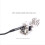 CW Morse Key Double Paddle Code Keyer in Aluminium Alloy for Practise Beginner CW Telegraph Shortwave Radio 6