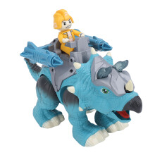 Juguete rociador de dinosaurio azul 26x14cm, 3 pilas AA
