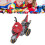 Kids 3W Dinosaur Motorcycle Model 2.4G RC Light Battery Powered 1