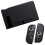 Protective Case for  OLED Console and Joy-Cons,  Can Be Inserted in Dock with Shell  Black 1