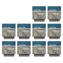 10 Stuks ESP-02S Wi-Fi-Module Serieel Gyllene Finger-Pakket ESP8285 Draadloze Transparante Transmissie voor ESP8266