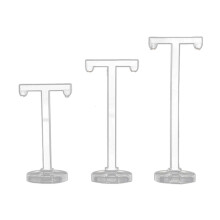 3 Pcs Acrylique T Forme Boucle D'Oreille Affichage Boucle D'Oreille Titulaire Boucle D'Oreille Support Bijoux Organisateur Boucle D'Oreille Bijoux
