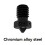 V6 Chromium Alloy Nozzle 3D Printer Nozzles, for Voron2.4 Printer 0.4mm 3