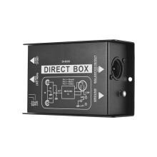 Konwerter Audio Single Channel DI-Box Passive DIRECT BOX DI-Box Direct Injection Audio Box Audio Isolator