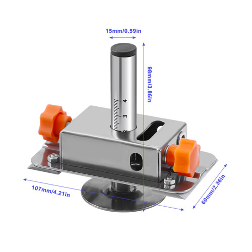 Wood Scribe Tool 7cm Adjustable Multi-Function Line Marker for Woodworking 1