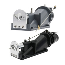 40Mm Waterstraal Boegschroef Power Sproeier Pomp Waterstraalpomp met 3 Bladen Propeller Fit 775 Motor voor RC Jet Boot, Zwart