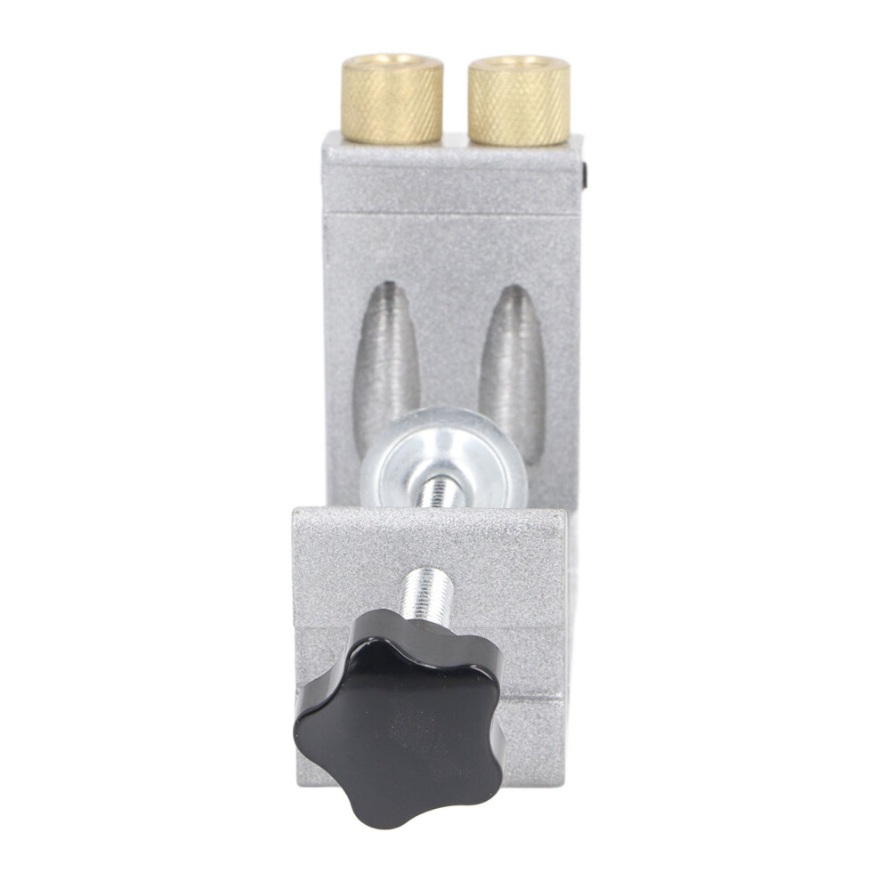 Adjustable Aluminum Alloy Pocket Hole Jig Set For Woodworking Dowel Drilling 7891386893019