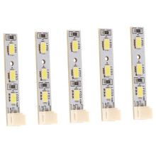 Conjunto de 5 Peças de Fita de LED para Geladeira/Freezer para 0064001874 - Acessórios e Peças de Iluminação LED para Geladeira