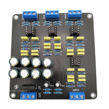 NE5532 Lautsprecher-Crossover-Filter, Zweikanal, 2.0 Stereo, Hoch/Mittel/Bass, 3-Wege-DIY-Lautsprecherverstärker-Teiler