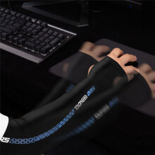 ESports Sleeve for Gamers -Reduces Friction,Absorbs Sweat,Cooling Effect with Thumbholes,for Extended Gaming Sessions L