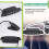 SH-85 Svart 6-HåLs LjudhåLspickup med Active Power Strap End-Pin Jack för Akustisk Gitarr 4