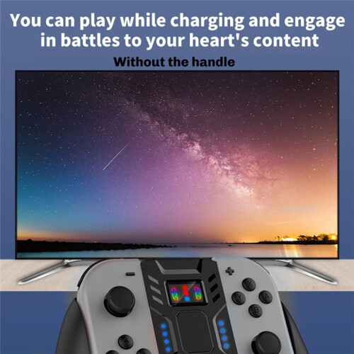 For    Display Handler Bracket Gaming Grip Handle Controller Gaming Grip Bracket Holder Black 2