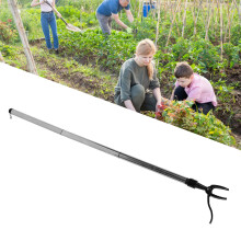 Ergonomaler Griff Unkrautstecher für Garten und Gemüsegarten Schnelles Wurzeln entfernen