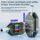 DT550 600W Digital Voltage Current Tester DC5.5x2.5mm Interface Digital Power Meter Power Capacity Meter DC4.5-50V B 9