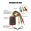 60V-600V AC Three Phase Rotation Indicator Meter Phase Sequence Tester LED Buzzer with Portable Pouch 8