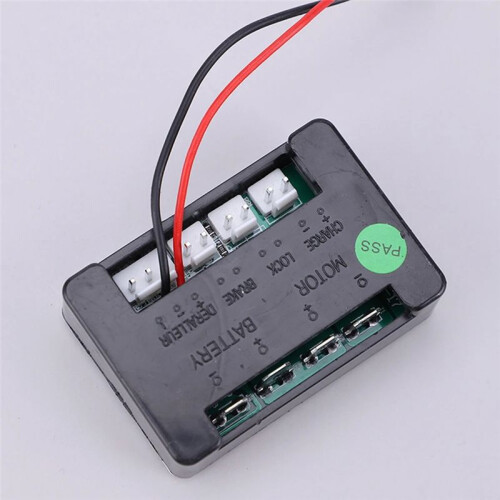 DC24V Electric Scooter Controller 120W  Electric Brush Motor Controller E-Scooter Part with Charge Cable and LED Cable 1