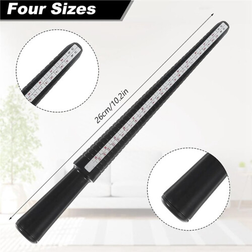 Ring Sizer Measuring Tool Kit, 7 Pack Measuring Ring Tool, USRing Size 0-13 with Half Size, Rings Mandrel Measurer 2