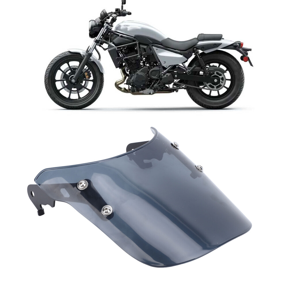 Motorcycle Windshield Deflector For Eliminator 400/450/500 Smoky 2023-2024 Grey 7901386058674