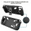 For  Protective Case-Anti-Fall,Anti-Slip,Soft Silicone Cover+Folding Stand Game Console Accessories Black 2