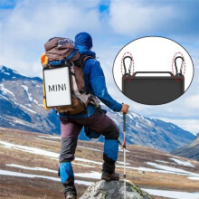 ZY-85 Reiseaufbewahrungstasche für StarLink  Silikon-Schutzhülle, Antennen-Antikollisions-Schutzhülle Weiß