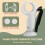 Upright Silicone Grip Controller Case for Meta Quest 3S - Comfortable Convenient Replacement Battery White 5