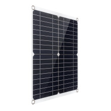 300W Portable Monocrystalline Solar Panel Kit with Dual USB & 12V Charging